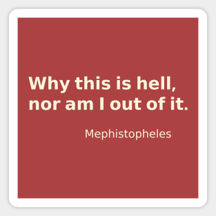 Doctor Faustus Quote by Christopher Marlowe Magnet